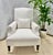 Pearl White Bouclé Chaise Lounge Chair With Matching Ottoman and Kidney Pillow For Sale - Image 10 of 10