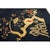 Textile 1920s Antique Black Open Field Floral Red Moon Chinese Peking Room Size Wool Rug For Sale - Image 7 of 9