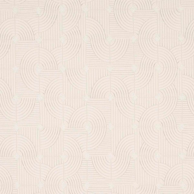 Contemporary SAMPLE - Schumacher Monterey Matelasse Fabric In Birch For Sale - Image 3 of 4