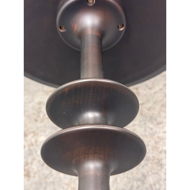 Room & Board Parks Three-Disk Round End Table For Sale - Image 9 of 12