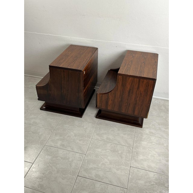 Vintage Italian Bedside Tables, 1970s, Set of 2 For Sale - Image 4 of 13