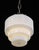 Vintage Art Deco Scalloped Enclosed Pendant Light For Sale In New York - Image 6 of 8