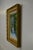 Green Parthesius Enamel on Copper Southern Belle Framed Painting For Sale - Image 8 of 11