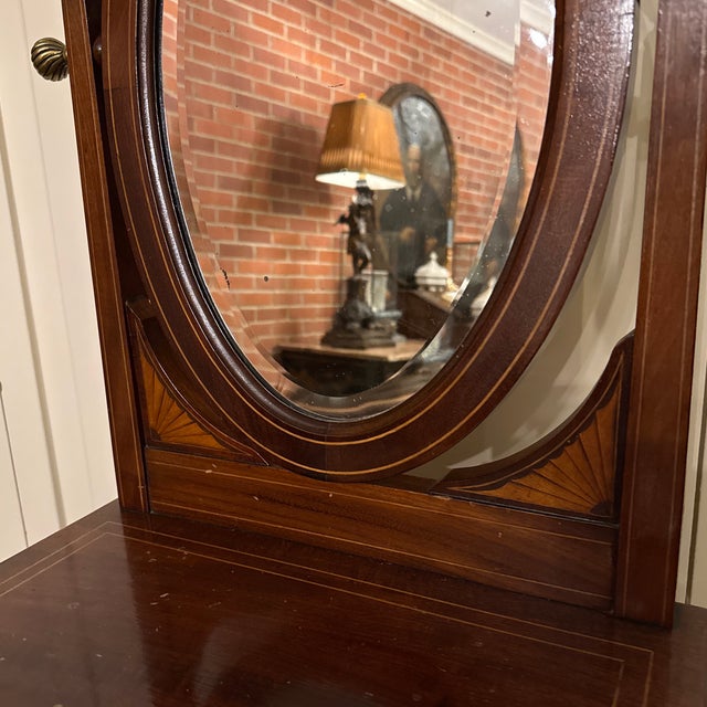 Edwardian Shaving Stand For Sale - Image 9 of 10
