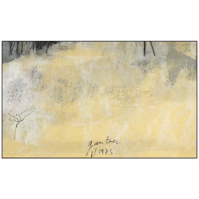 Traditional 1970s The Mountains In Winter, Bernard Gantner For Sale - Image 3 of 6