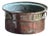 Antique Hand-Hammered Tinned Copper Pot W/ Ring Handles For Sale