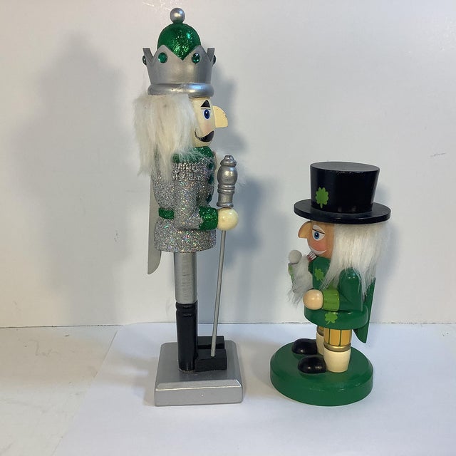 Vintage German Wooden Small Scale Nutcrackers Set of 2 Chairish