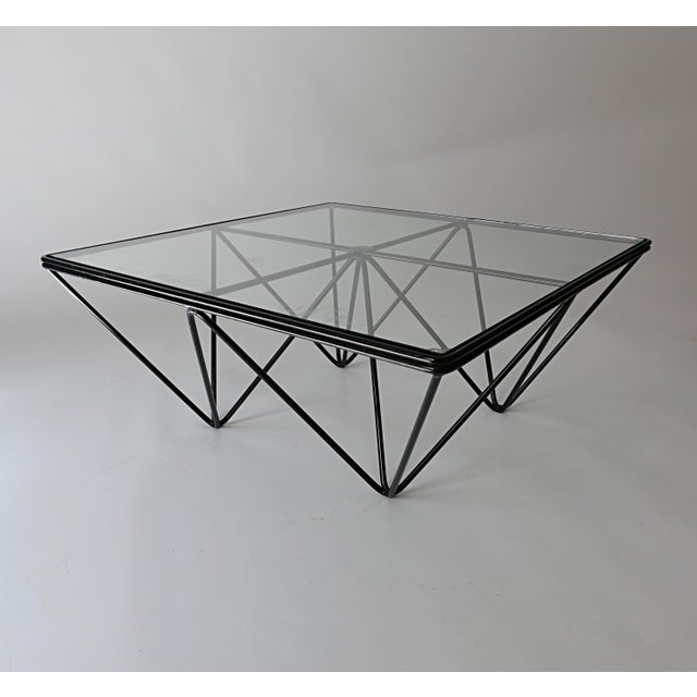 Mid-Century Modern Vintage Square Coffee Table by Paolo Piva, 1970s For Sale - Image 3 of 10