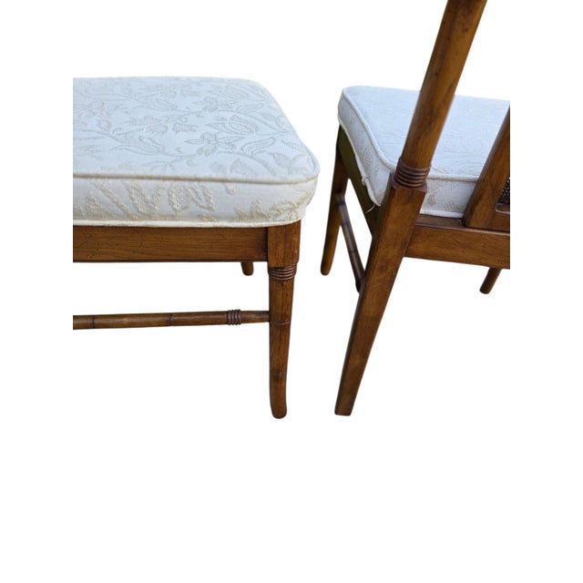 Measurements ( L x W x H) 21 x 19.25 x 41 seat height 18.25 . Great condition. Minor age related ware. . See matching...