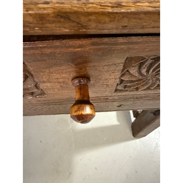 Spanish Brutalist Coffee Table Wall Table For Sale - Image 4 of 18