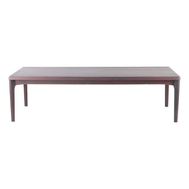 Large Vintage Coffee Table in Rosewood, 1970s For Sale