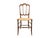 Brown Italian Wood and Vienna Straw Chiavari Chair attributed to Fratelli Levaggi, 1950s For Sale - Image 8 of 8