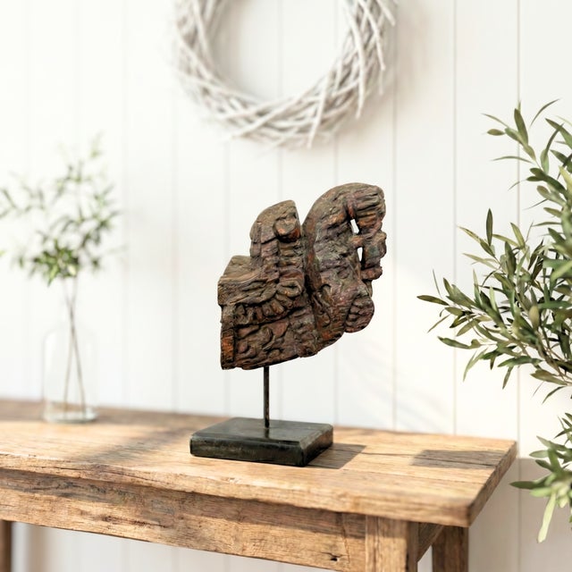 Dimensions: 5" W X 5" D X 12" H Features: • Elegant finish and timeless style • One-of-a-kind piece • Sustainably sourced...