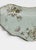 Late 19th Century Victorian English Alfred Meakin Crescent Semi-Porcelain Bone Dishes With Scalloped Rims, Gold Trim, Floral Pattern - Pair For Sale - Image 10 of 12