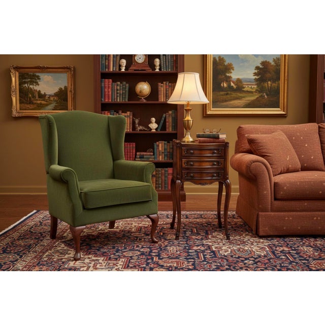 Theodore Alexander Petite Louis XVI Side Table With Faux Book Trompe l'Oeil Panels For Sale - Image 10 of 10