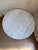 Brass and White Stone Side Table For Sale - Image 4 of 4