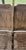 Vintage Wood Folding Double Theater Bench Slatted Two Seater Rustic Farmhouse For Sale - Image 6 of 6