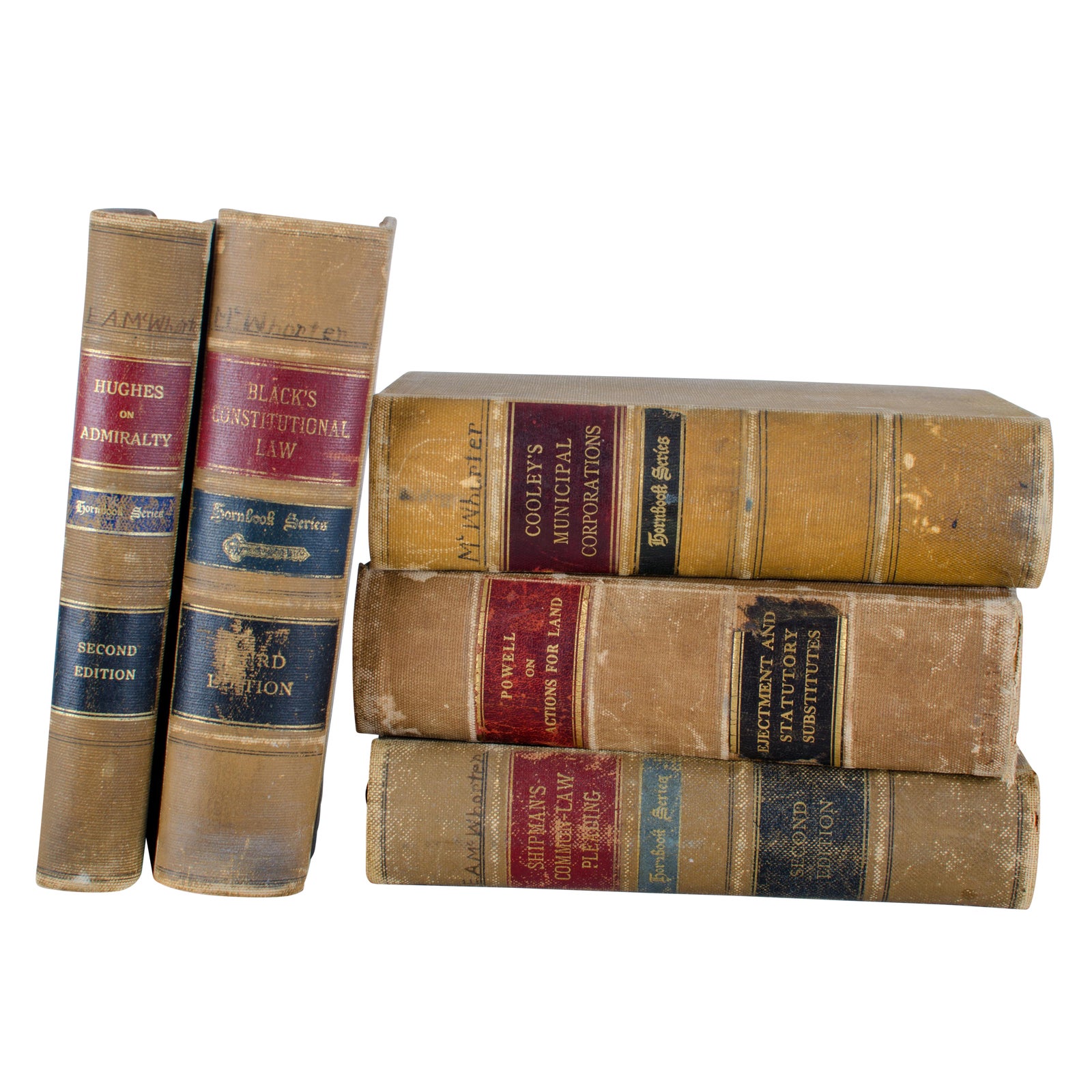 Antique Hornbook Series Law Books Set of 5 Chairish