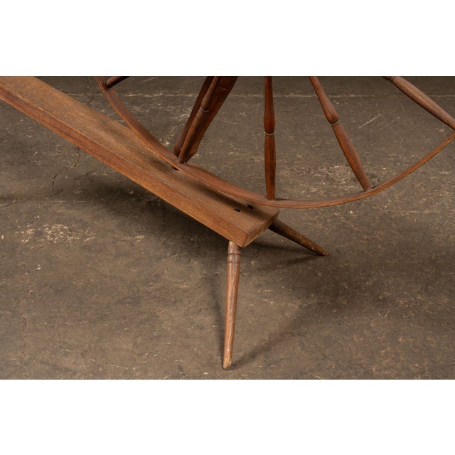 19th Century Early American Walking Wheel, or Spinner's Loom For Sale - Image 5 of 7
