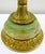 French Antique French Neoclassical Green Onyx and Gilt Bronze Garland and Satyr Mounts Table Lamp For Sale - Image 3 of 17