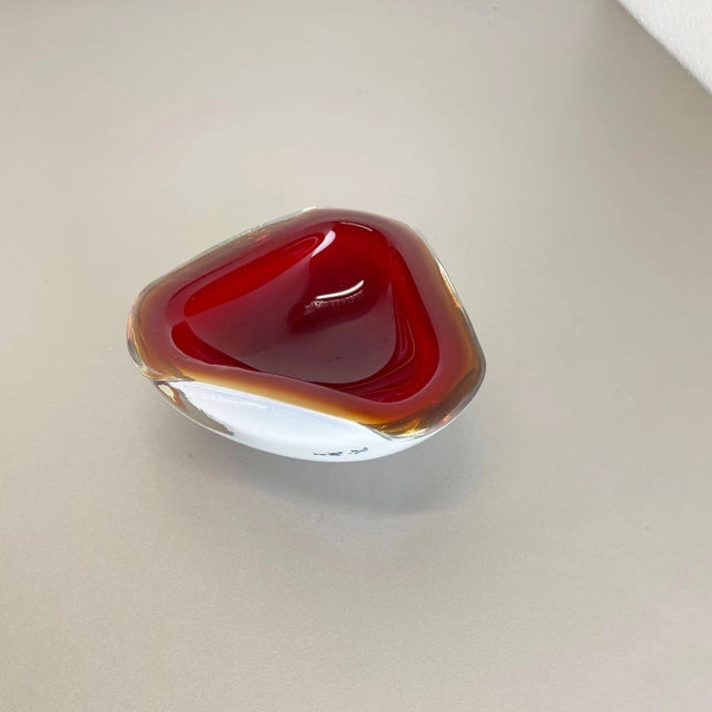 Large Murano Glass Bowl, Italy, 1970s For Sale - Image 4 of 18