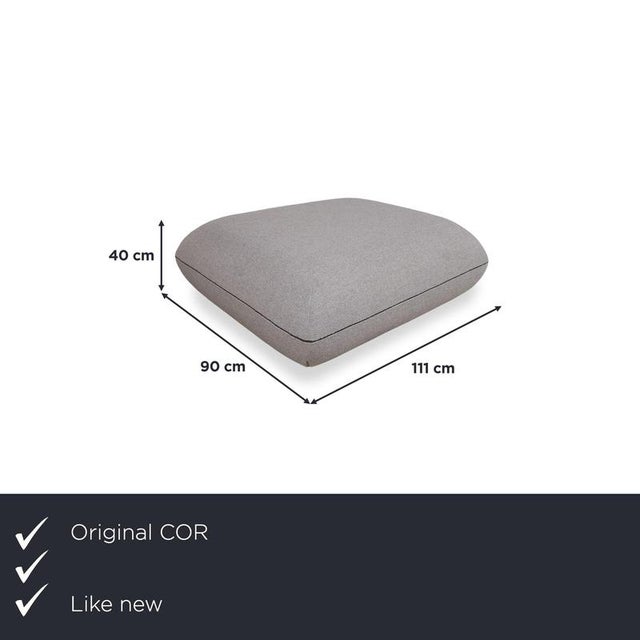 with the COR Jalis stool, you get a piece of seating furniture that focuses entirely on the minimalist cushion form. The...