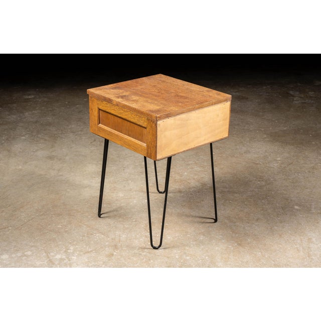 Mid-Century Two-Drawer Oak Card Catalog by Globe-Wernicke For Sale In Chicago - Image 6 of 8