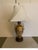 Royal Crown Derby Porcelain Elegant Cobalt and Gold Encrusted 19th Century Royal Crown Derby Lamp For Sale - Image 4 of 12