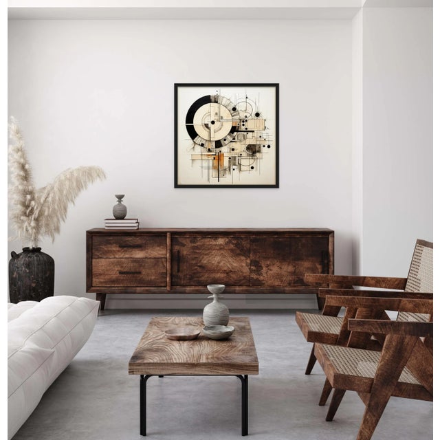 Black and White Minimalist Architectural Print by Diane Grant Studio. Limited Edition Archival Inkjet Giclée Print made on...