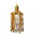 1960s Palwa Small Bubble Chandelier in Crystal Glass & Gilt Brass, 1960s, Germany For Sale - Image 5 of 5