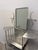 1990s Handcrafted Artisan Entry / Foyer Table or Tall Vanity With Mirror, 1990s For Sale - Image 5 of 18