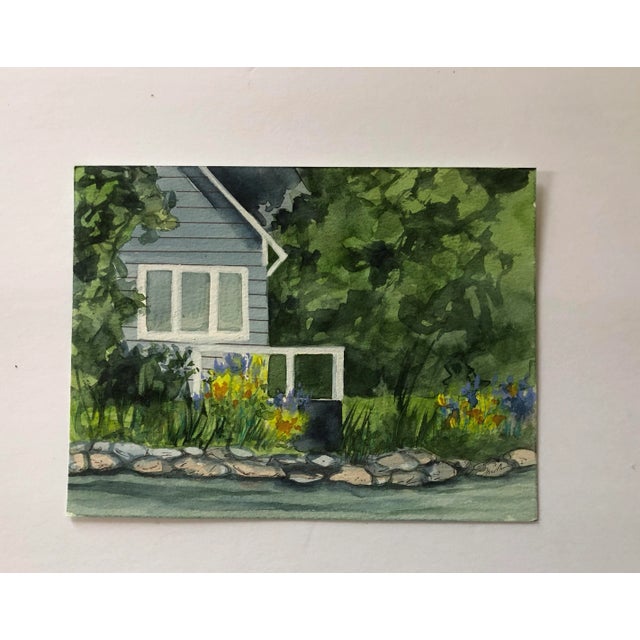 I love a house right on the water. From my own reference. I captured this one on a boat ride. Nancy Smith studied art at...