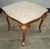 Late 20th Century Meroni Francesco Louis XV Partial Gilt Mahogany and Marble Top Side Table For Sale - Image 10 of 12