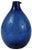 Blue Bird Bottle Glass Vase attributed to Timo Sarpaneva for Iittala, Finland, 1950s For Sale