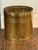 Vintage English Oversized Brass Jardinière Cachepot With Bow & Garland Detail For Sale In Dallas - Image 6 of 14