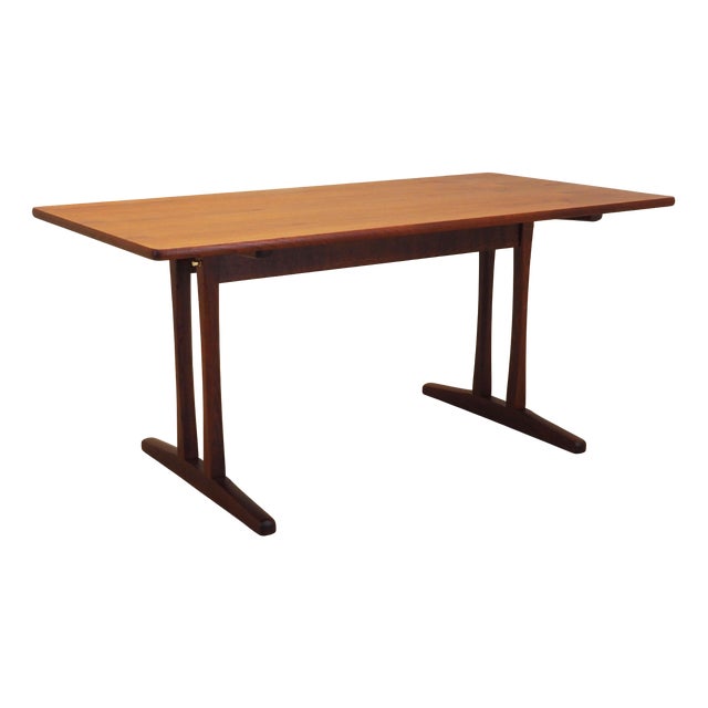 Vintage Danish Teak Table by Børge Mogensen for FDB, 1960s For Sale