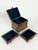 Vintage Nailhead Lacquered Parchment Jewelry Chest For Sale - Image 9 of 11