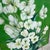 Midcentury Oil on Board Floral Still Life of White Tulips For Sale - Image 11 of 12