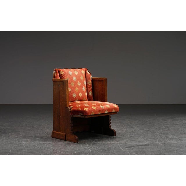 Amsterdamse School Side Chair, 1920s For Sale - Image 8 of 17