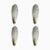 Italian Brass Wall Sconces in Diamanted Murano Glass by Simoeng, Set of 4 For Sale - Image 8 of 8