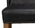 Black Leather Wingback Dining Chairs in Black, Sets of 2 For Sale - Image 8 of 11