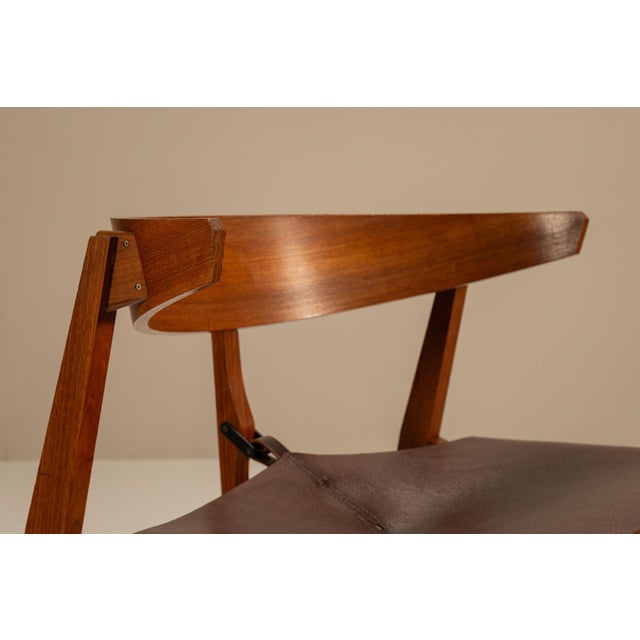 Animal Skin Mod. 8102 Lounge Chairs by Giuseppe Zammerini for MIM Roma, Italy, 1960s, Set of 2 For Sale - Image 7 of 18