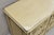 Wood Vintage French Country Provincial Cream Distress Painted Dresser by Roundtree For Sale - Image 7 of 12
