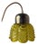 Pendant Lamp Type 1545-02 in Flower Shape and Yellow by Veb Narva For Sale