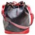 This striking Noe Louis Vuitton shoulder bag features a bold, two-tone color block design crafted from signature textured...