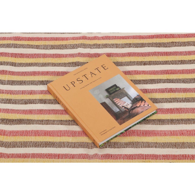 Vintage Panelled Kilim Wool Rug With Stripes by Rug & Kilim, 1950-1959 For Sale - Image 9 of 9