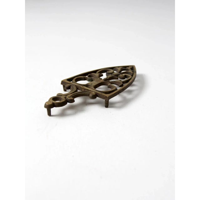 Vintage Brass Trivet Chairish