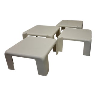 Quattro Gatti Tables from B&B Italia / C&B Italia, 1960s, Set of 4 For Sale