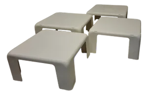 Quattro Gatti Tables from B&B Italia / C&B Italia, 1960s, Set of 4