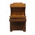 Wood Ethan Allen Heirloom Nutmeg Maple 34" Shutter Door Server W. Open Hutch For Sale - Image 7 of 14